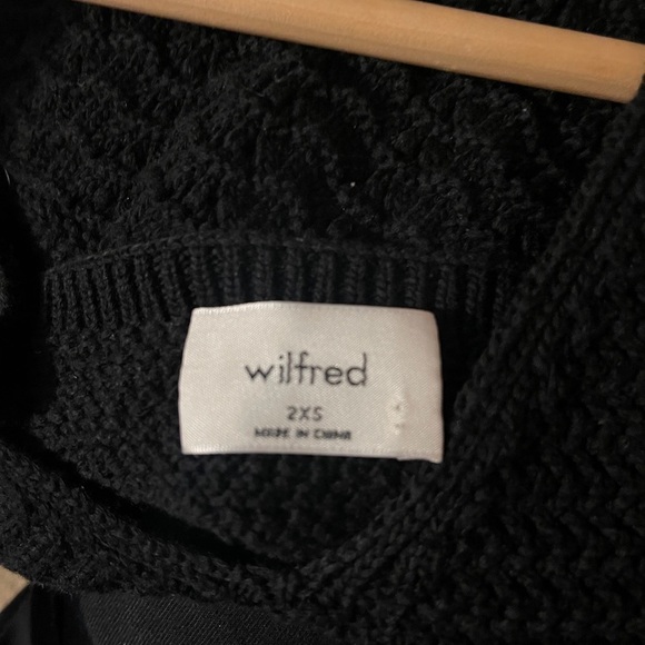 Aritzia Wilfred Evie Top Black 2XS - Picture 5 of 5